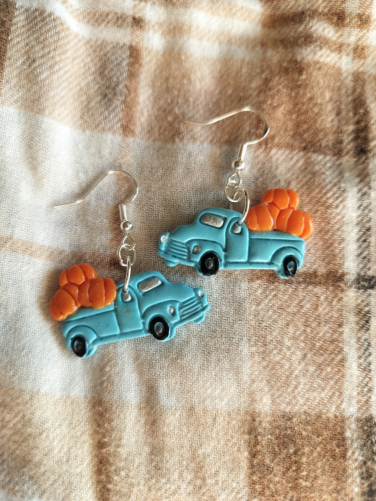 Pumpkin Truck Dangles