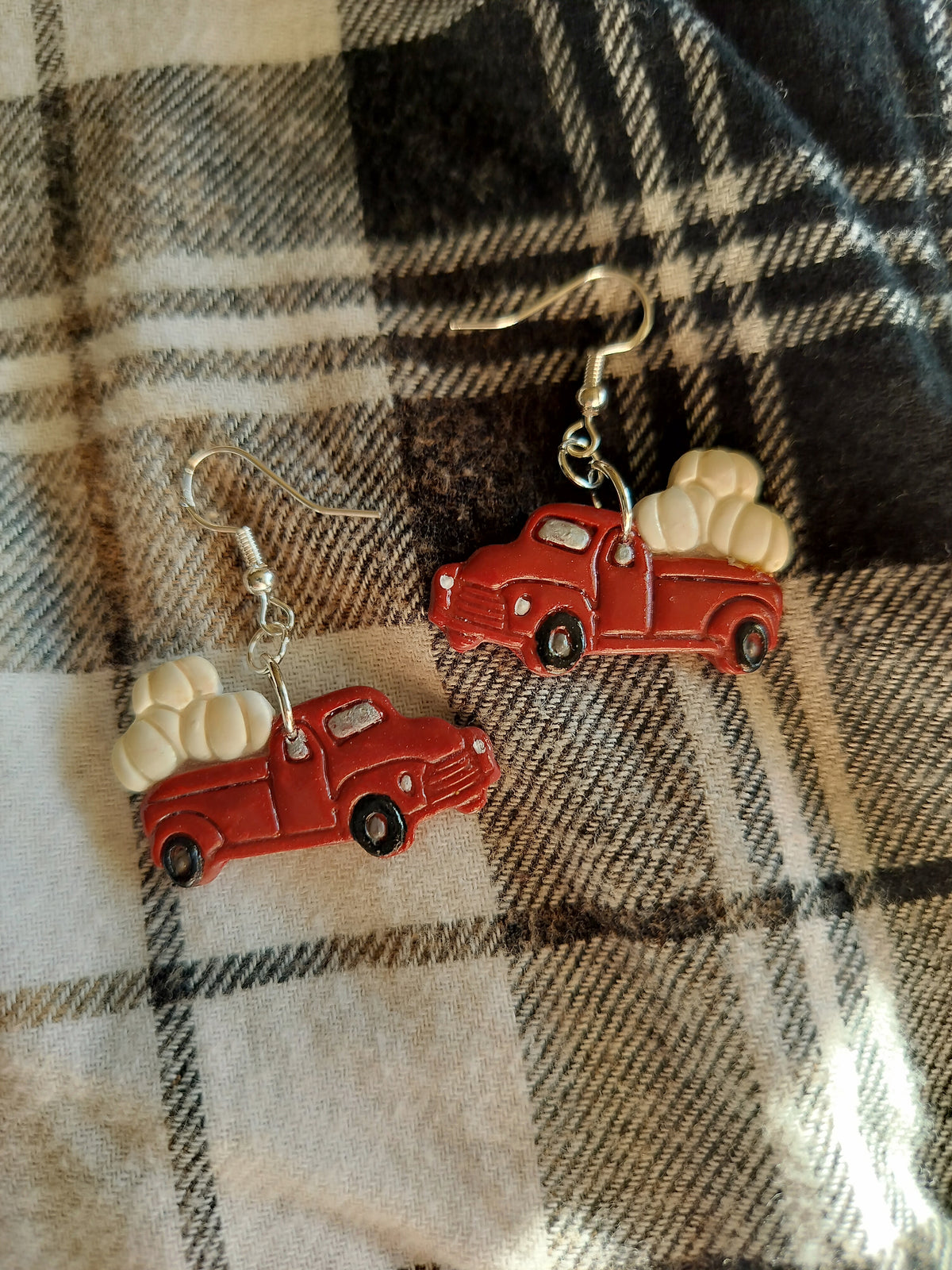 Pumpkin Truck Dangles