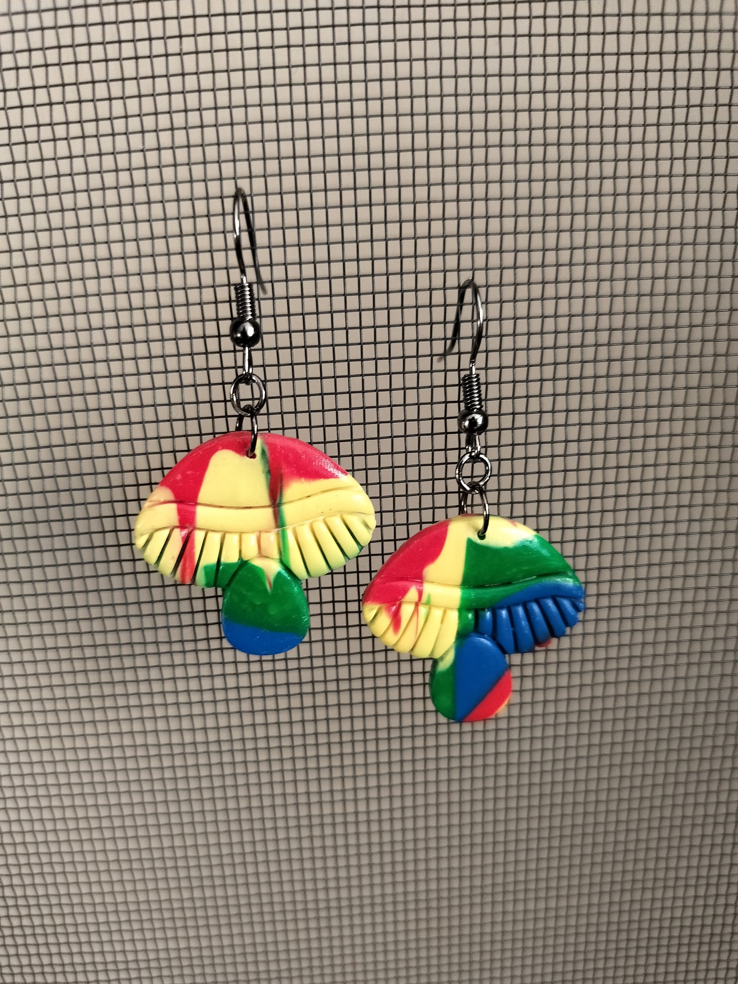 Tie Dye Mushrooms