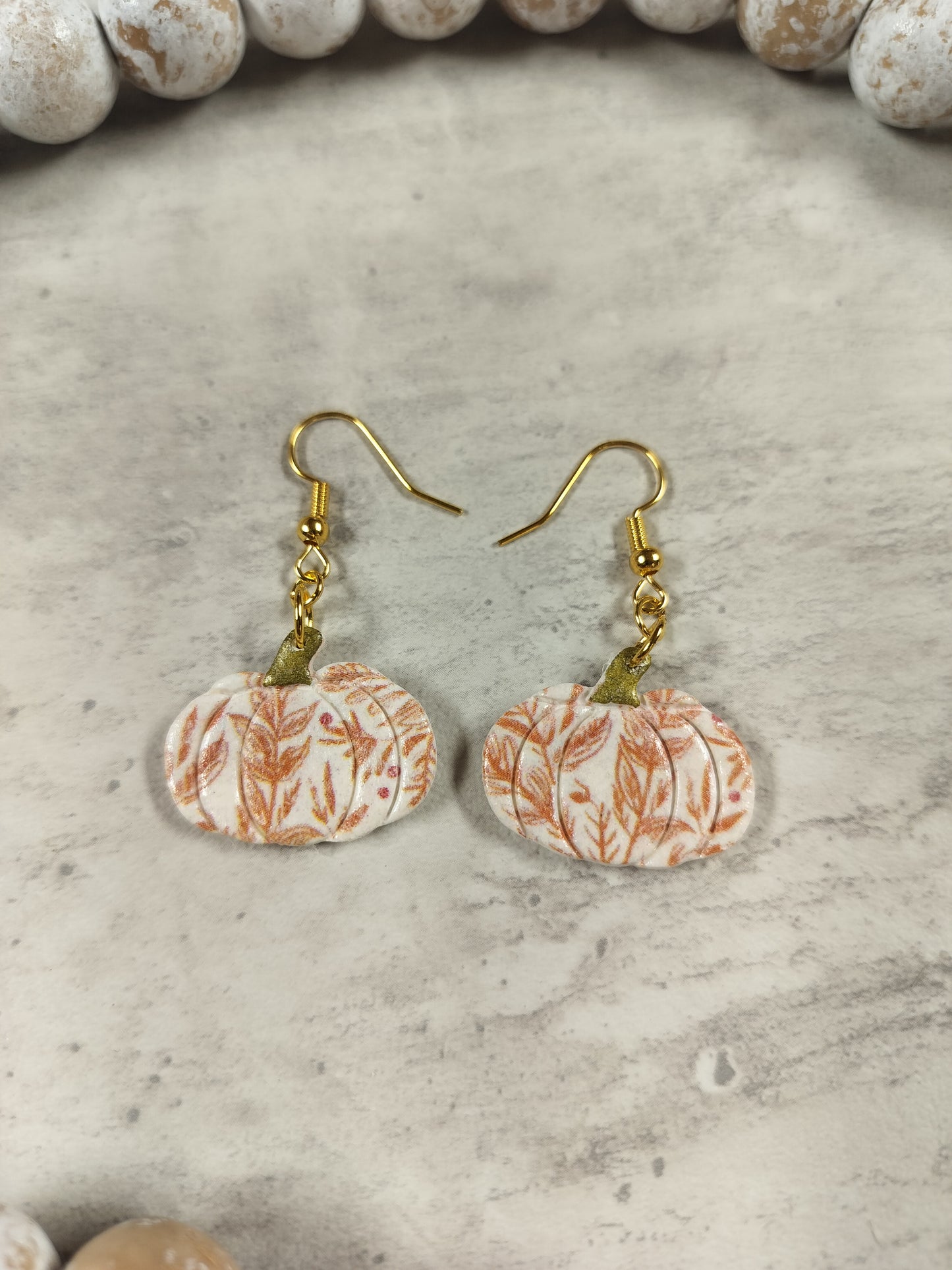 Pumpkin Dangles