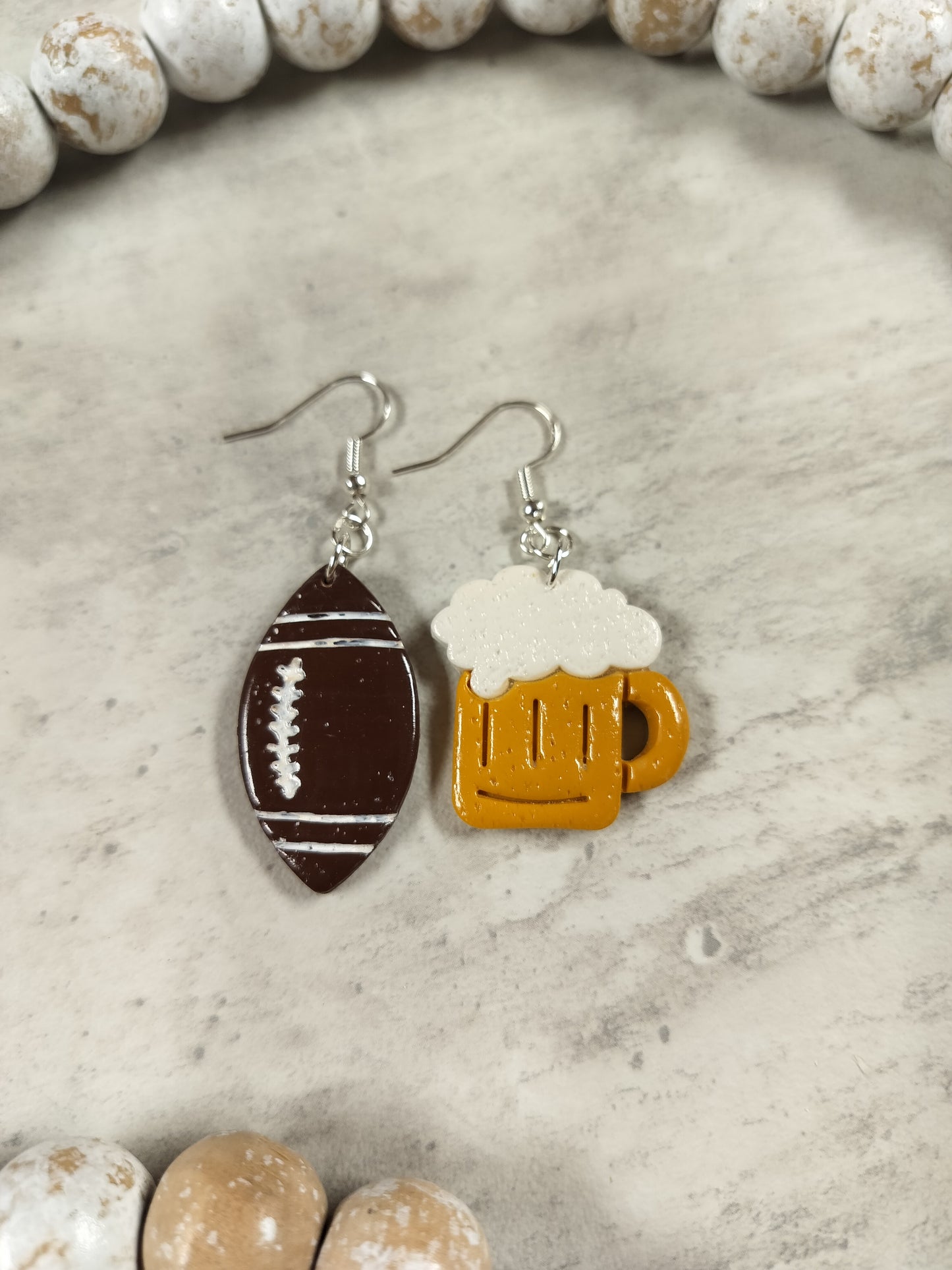 Football and Beer Dangles