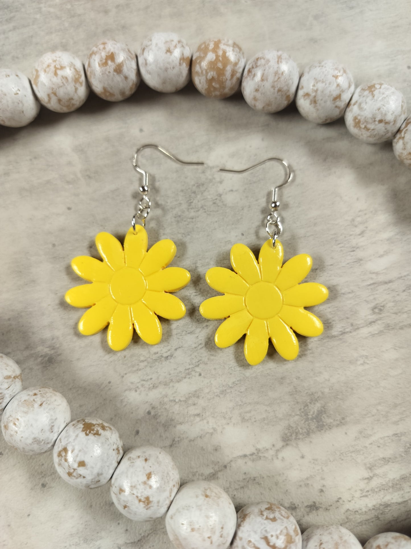 Yellow Flower Dangles