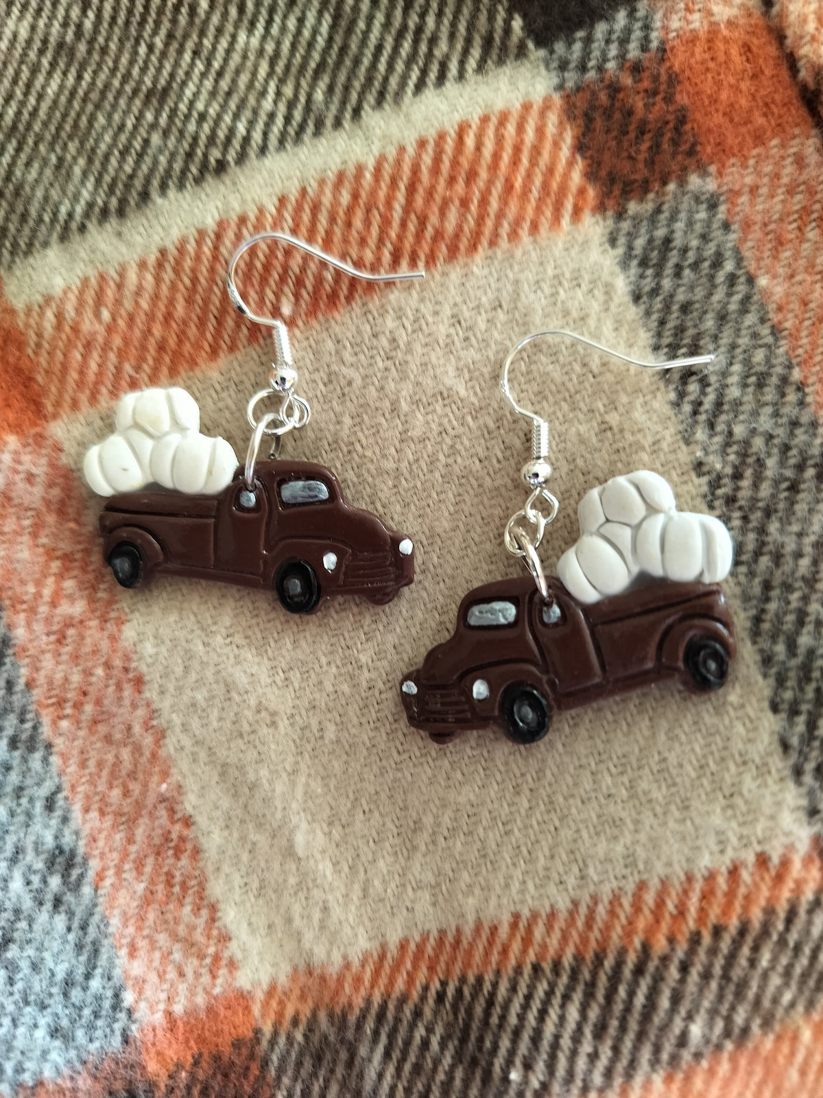 Pumpkin Truck Dangles