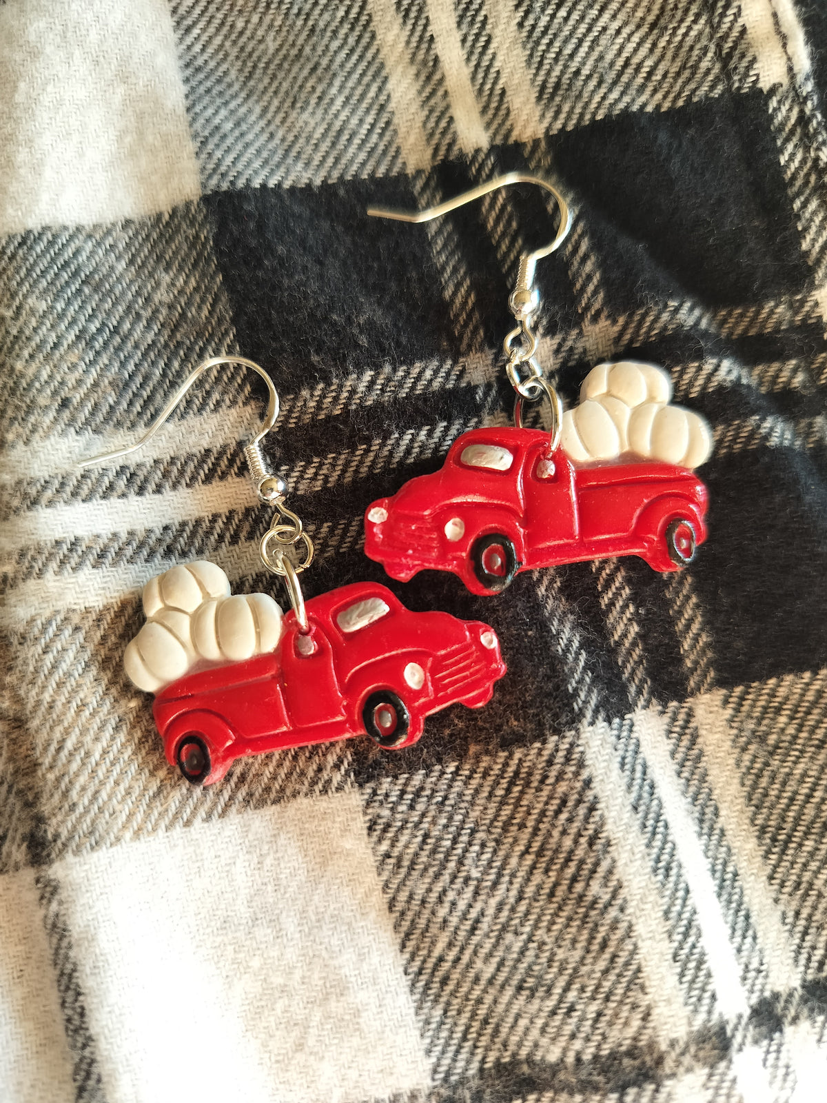 Pumpkin Truck Dangles