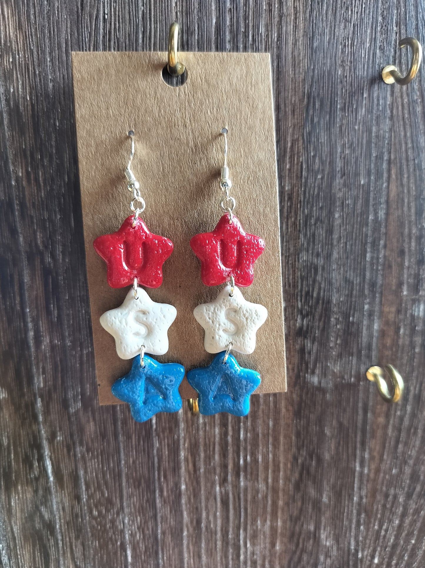 USA Star Dangles