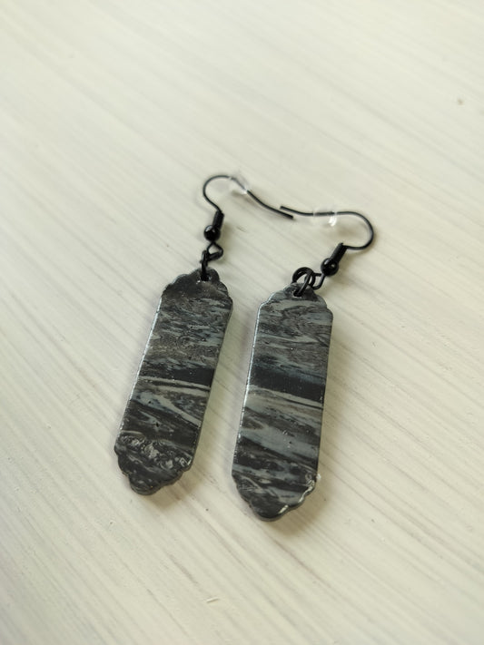 Black & Gray Dangles