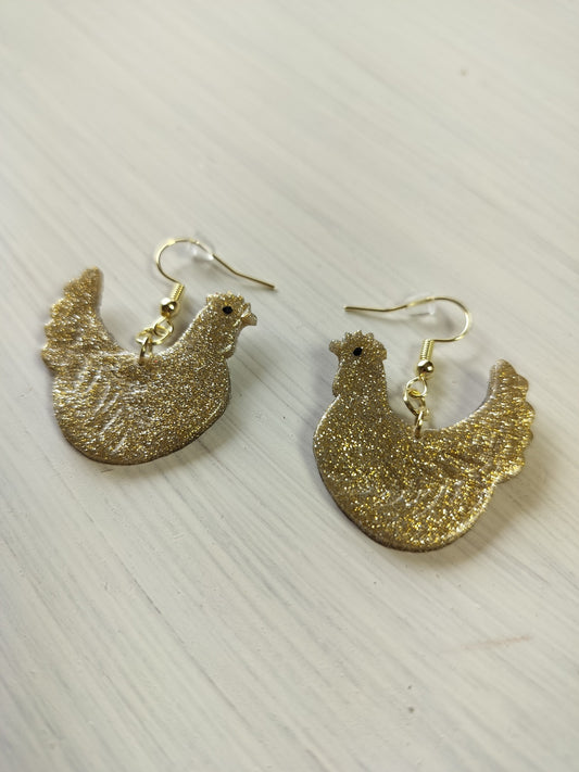 Gold Chickens