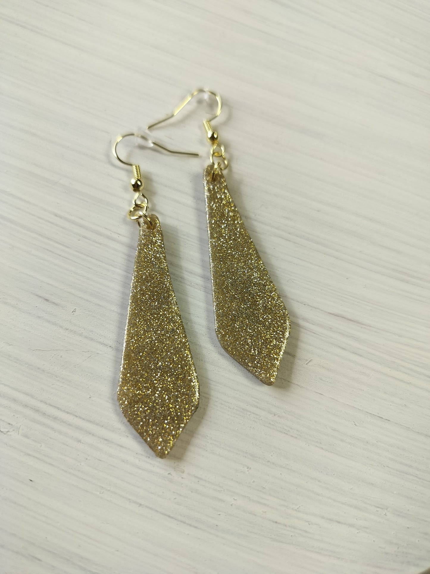 Gold Shimmer Dangles