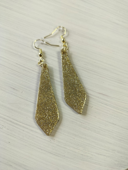 Gold Shimmer Dangles
