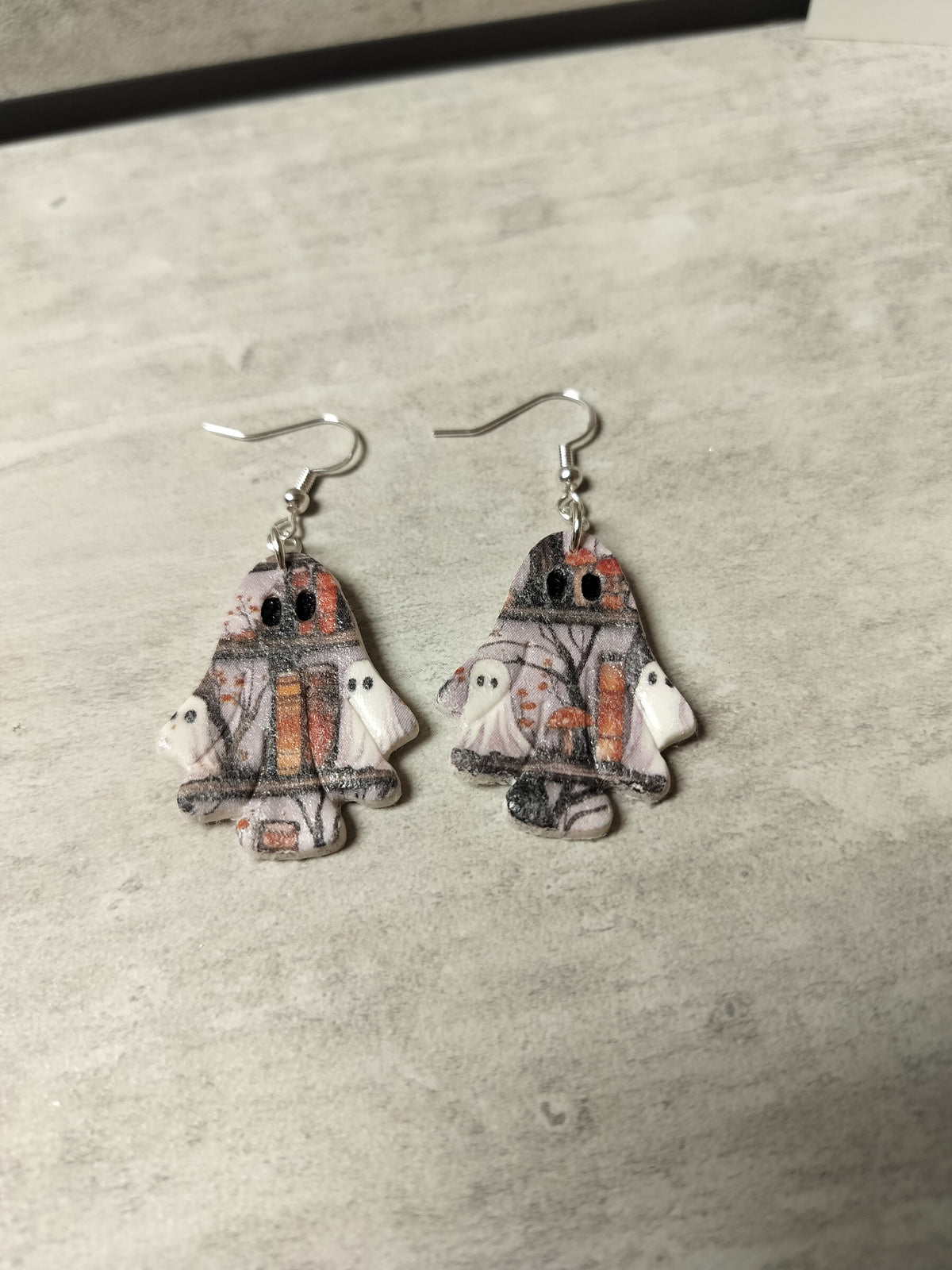 Ghost Printed Dangles