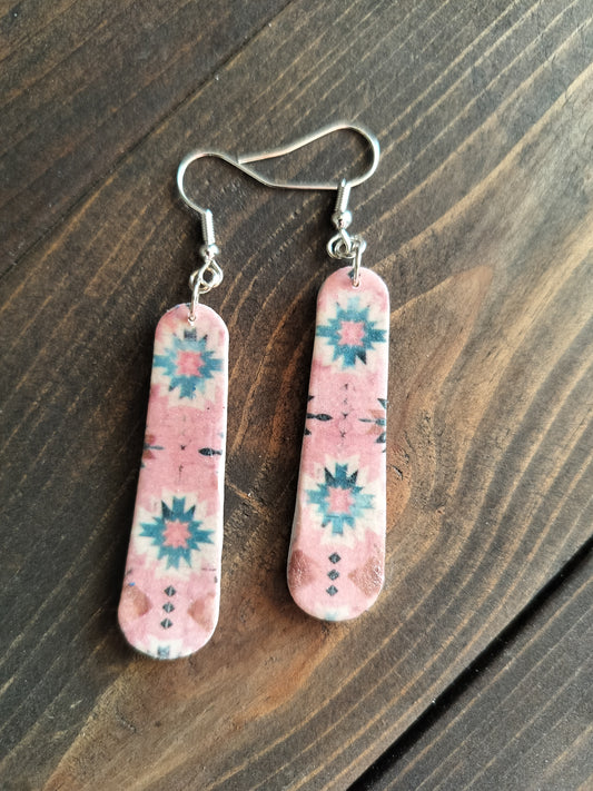 Printed Long Dangles