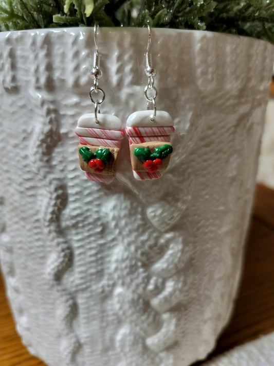 Candy Cane Coffee Mugs