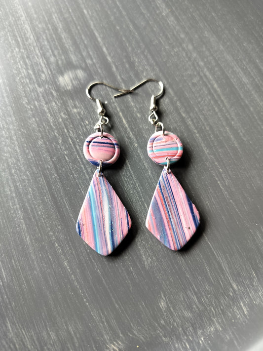 Striped Design Dangles