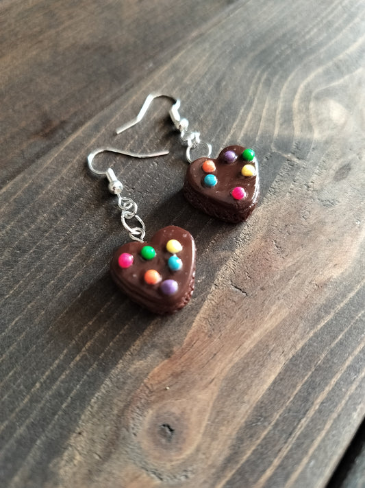 Chocolate Brownie Hearts