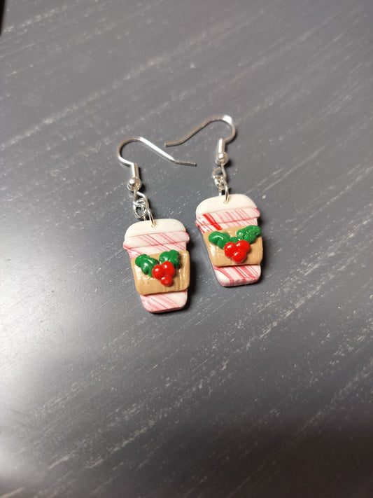 Candy Cane Coffee Mugs