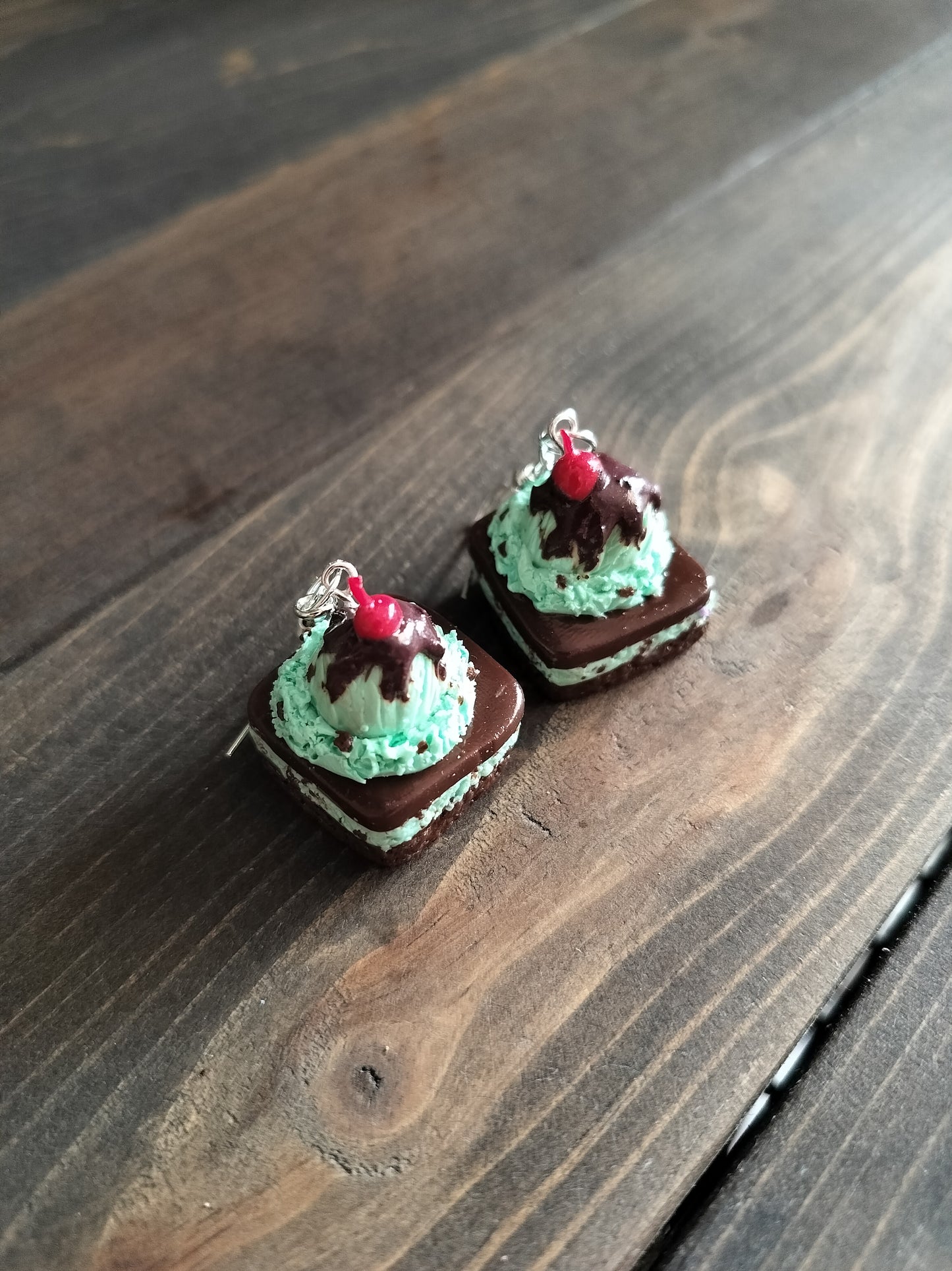 Mint Chocolate Chip Brownies