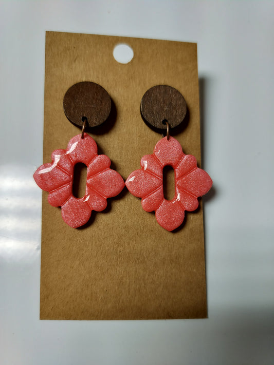 Coral Design Dangles