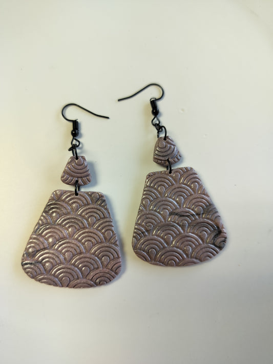 Large Textured Dangles