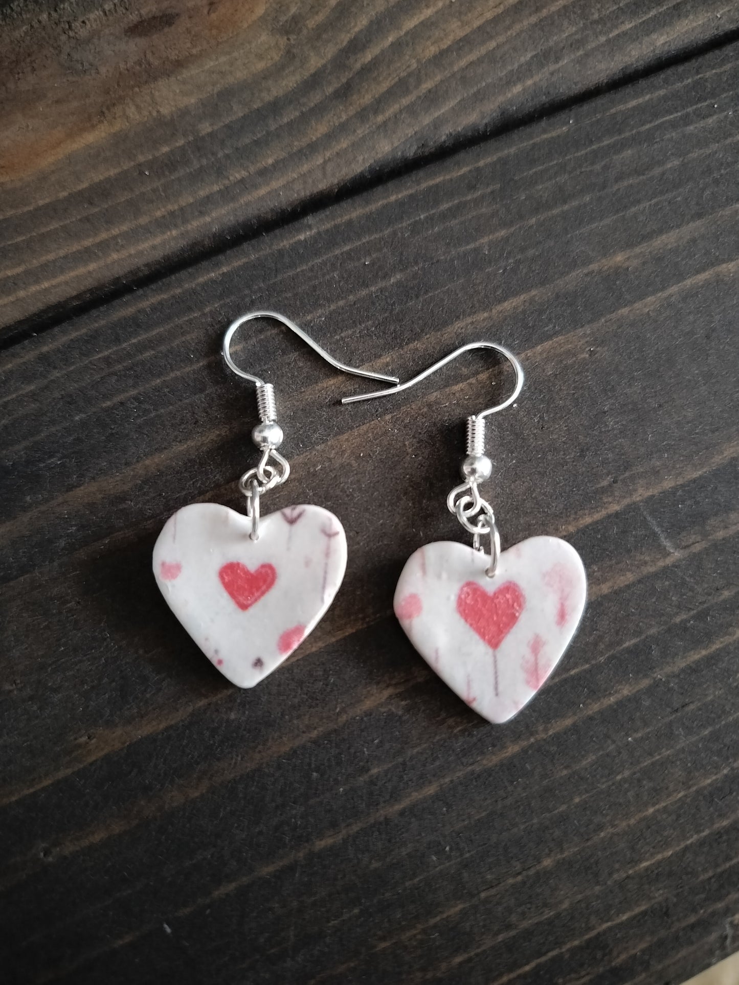Small Printed Hearts